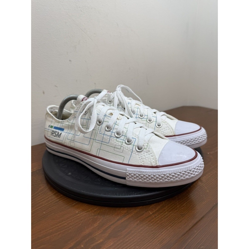 Converse All Star Low Top Sneakers RSM PGA Tournament Sea Island Men 8.5 Wm 10.5 - Picture 2 of 11